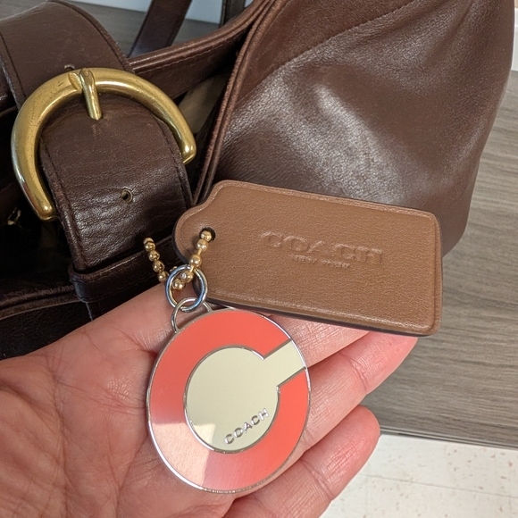 🤎 Vintage 90's Coach #4140 Soho Waverly Lafayette Shoulder Satchel Hobo Bag - Picture 10 of 16